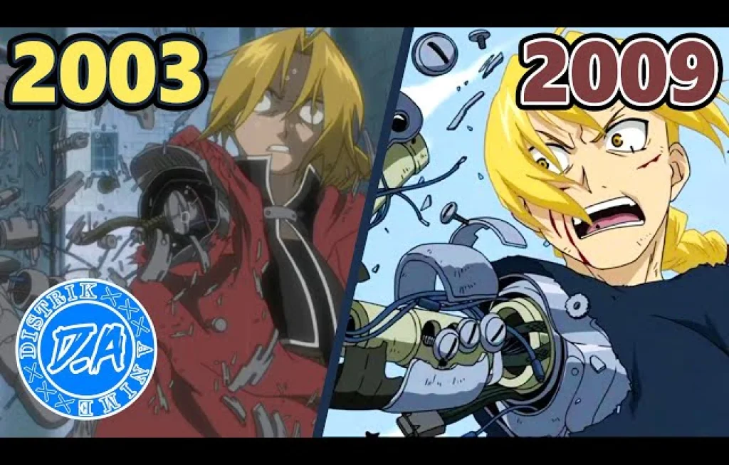 Perbedaan Fullmetal Alchemist 2003 dan Brotherhood